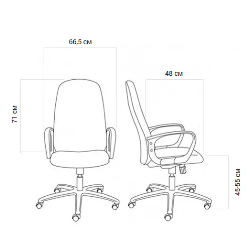 Кресло Metta B 1m 4/K131 Т (CH комплект 4)