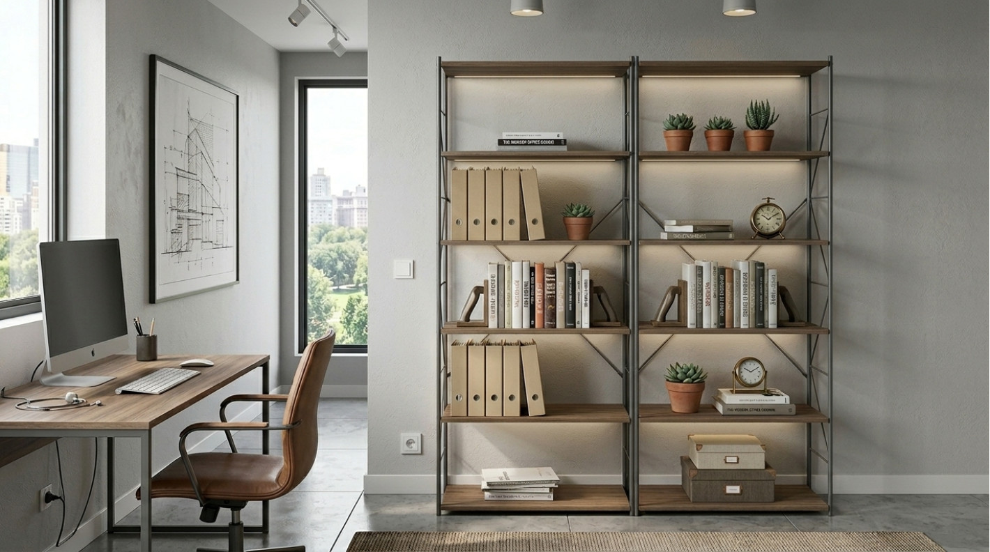 Как выбрать и купить офисный стеллаж: гид по современным системам хранения